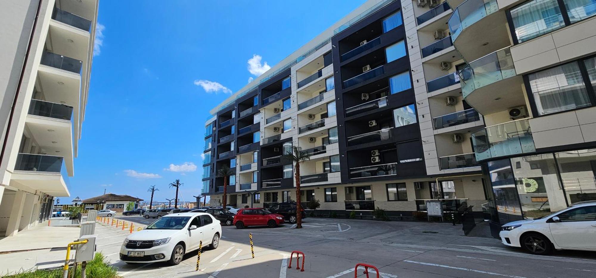 Luxury Aparthotel Promenada In Building Stefan Prima Linie La Mare Navodari Dış mekan fotoğraf